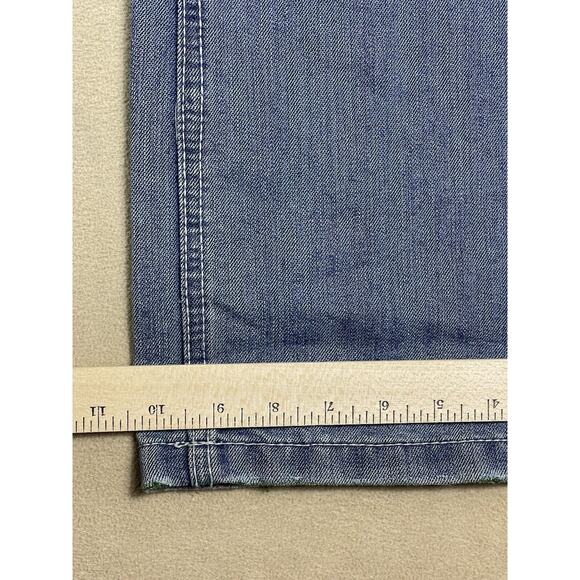 Dodeca Jeans Mens 40x33 Blue Relaxed Baggy Fit 90s Retro Distressed Wide Leg - Picture 9 of 13